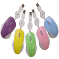 USB Pastel Optical Computer Mouse w/ Gray Side